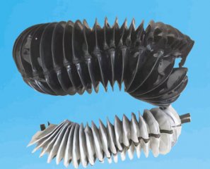 缝制拉链式圆筒防护罩